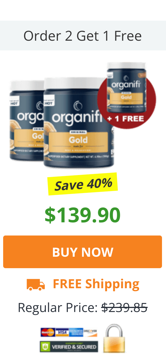 Organifi Gold - 3 Bottles